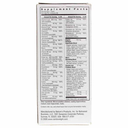 Men's One Multivitiamin, RBL